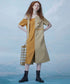 Dual Tone Asymmetric Strap Dress
